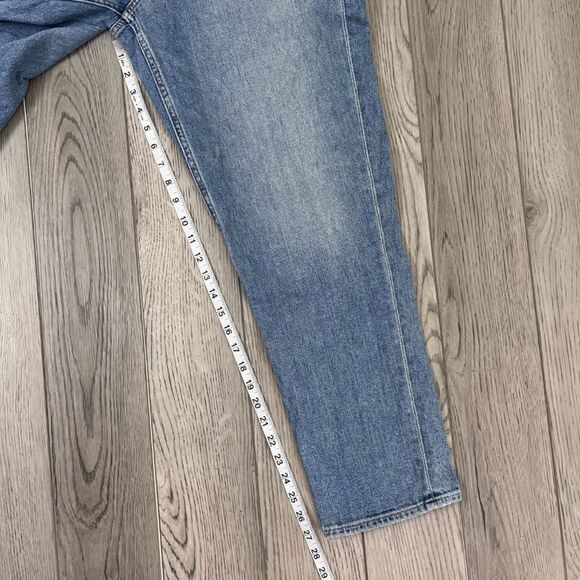 Revtown Women Size 33 Cotton High Rise Straight Leg Denim Ankle Jeans Casual - Picture 9 of 16